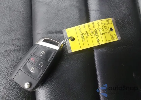 2015 Volkswagen Golf Gti 2.0T Autobahn W/Performance Package 4-Door from USA, damaged, VIN 3VW447AU9FM056425